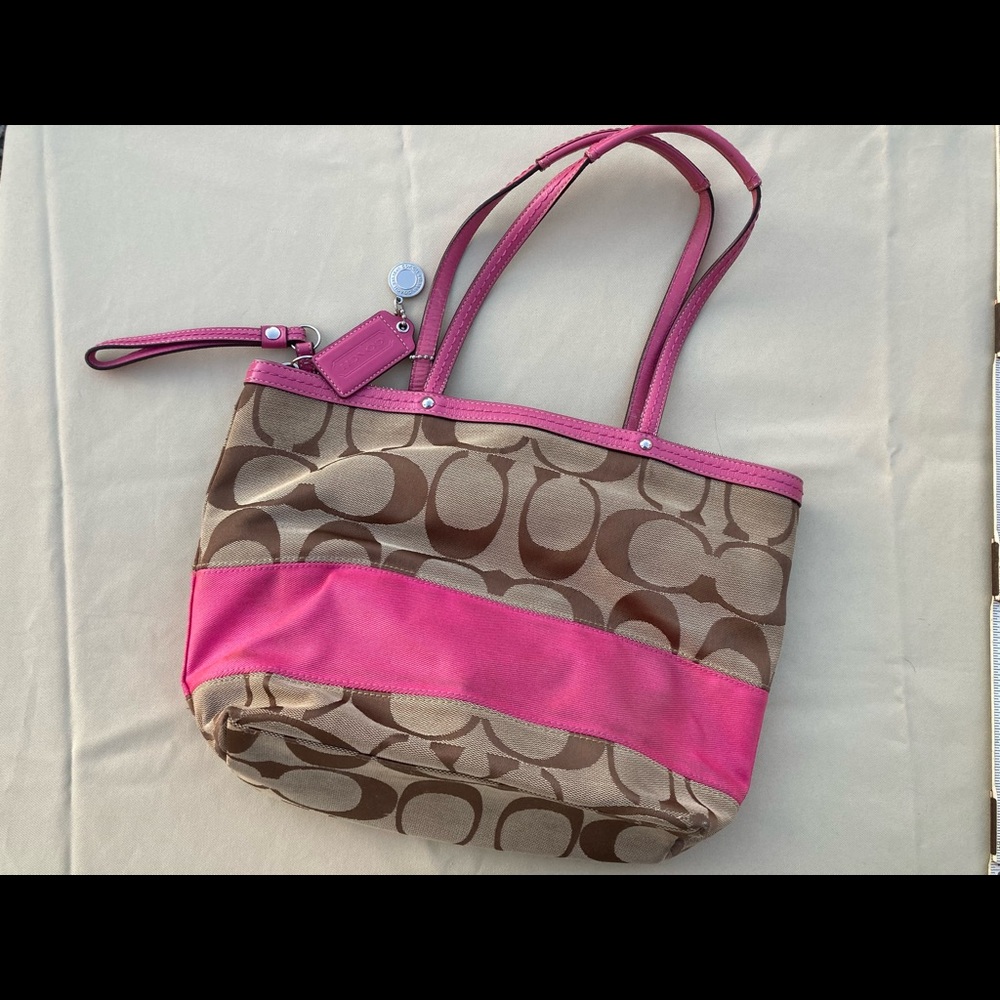 Brocade, Coach satchel handbag